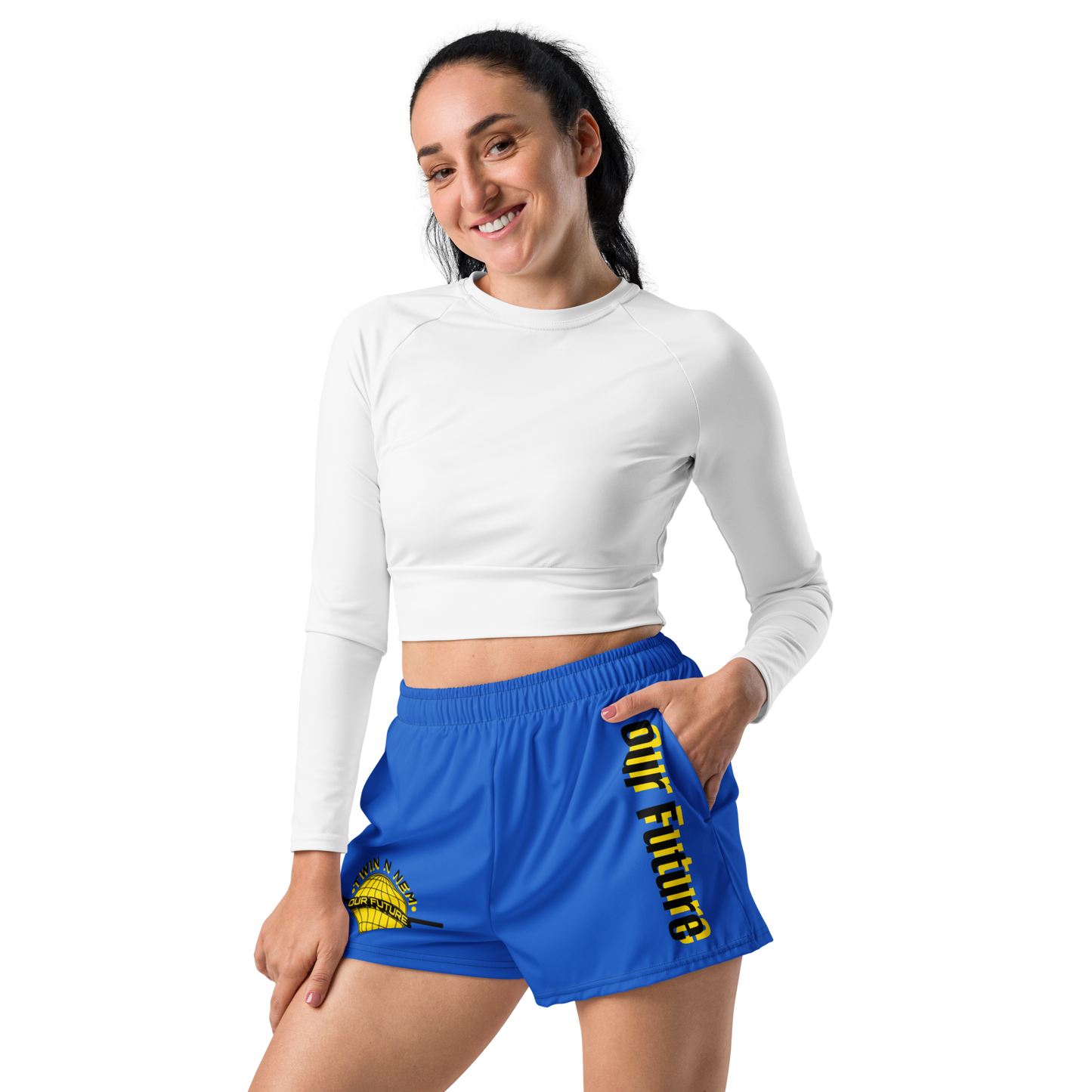 "Our Furture" womens shorts