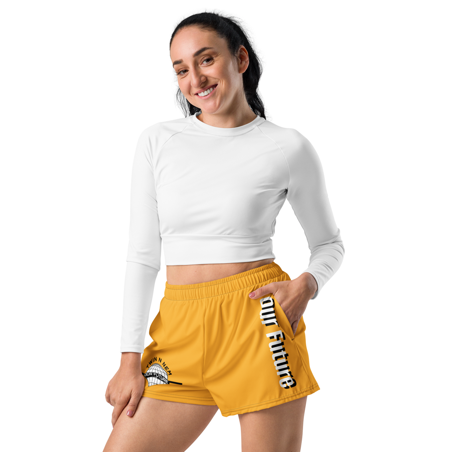 "Our Furture" womens shorts